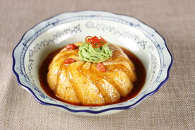 扣碗豆腐  