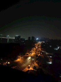 深夜的公路