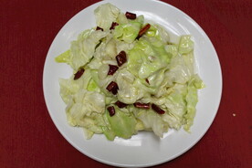 炝炒莲白