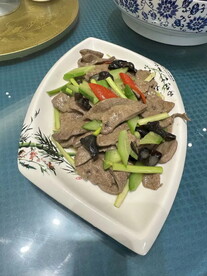 黄瓜炒猪肝