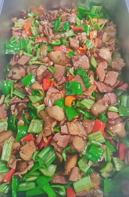 海椒炒腊肉
