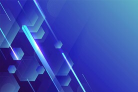 光效几何科技背景