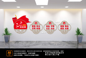 核心价值观文化墙