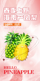 凤梨海报