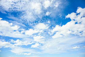 蓝天白云背景