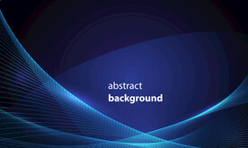 质感曲线科技背景