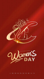 38妇女节创意女神节海报