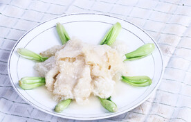 菜胆扒广肚
