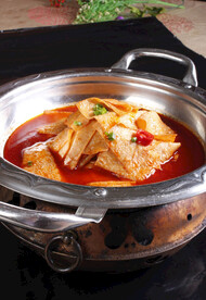 干锅油豆皮