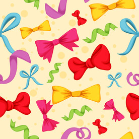 蝴蝶结无缝图片