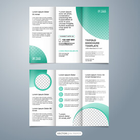 画册 单页 封面模板 三折页 