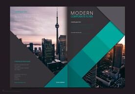 画册 单页 封面模板 