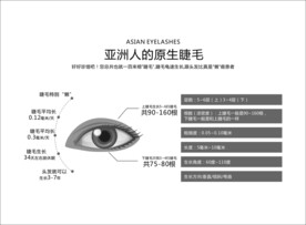 美睫生长图