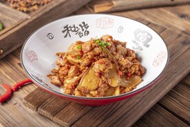 妈妈肉炒肉