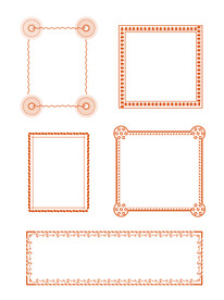 边框图案