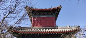 北京万寿寺中式古建筑