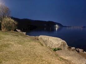 湖面夜景