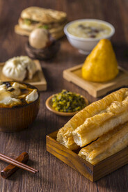 种类丰富的早餐