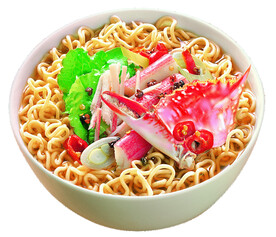 蟹黄方便面
