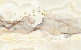 现代抽象线条装饰画