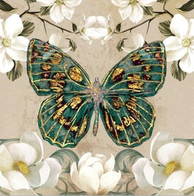 现代欧式蝴蝶装饰画背景墙