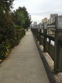 会理滨河路走廊