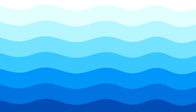 蓝色波浪背景