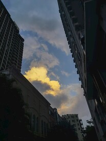 云层傍晚