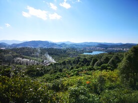 普洱 茶山观景台 野鸭湖