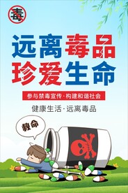 禁毒海报