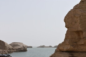 水上雅丹风景