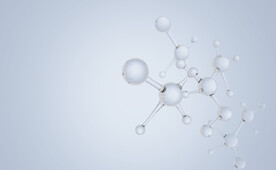 清澈分子式背景