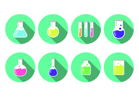 化学科学研究试验图标