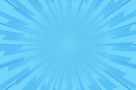 浅蓝色射线光线背景