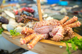 海鲜食材帝王蟹