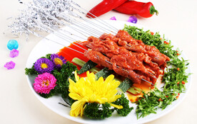 碳烤鹿肉