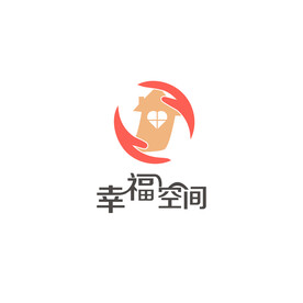 logo设计 空间 房子 守护