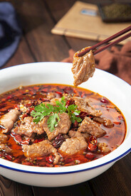 香辣牛肉  水煮牛肉