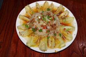 蒜蓉粉丝娃娃菜