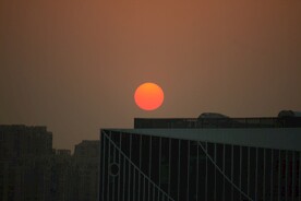 太阳落山