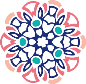 原创印花剪花古典图案图形元素