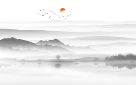 水墨背景