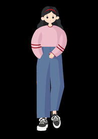 逛街的女生