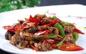 小炒甲鱼肉