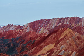 张掖七彩丹霞精品游路线风光