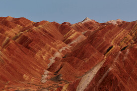  张掖七彩丹霞精品游路线风光