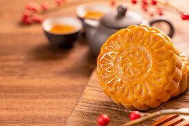 月饼和茶