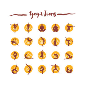 瑜伽图标