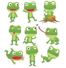 卡通青蛙
