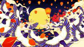 中秋节卡通插画